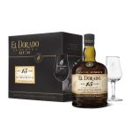Rum EL DORADO 15J 43% 2Gläser