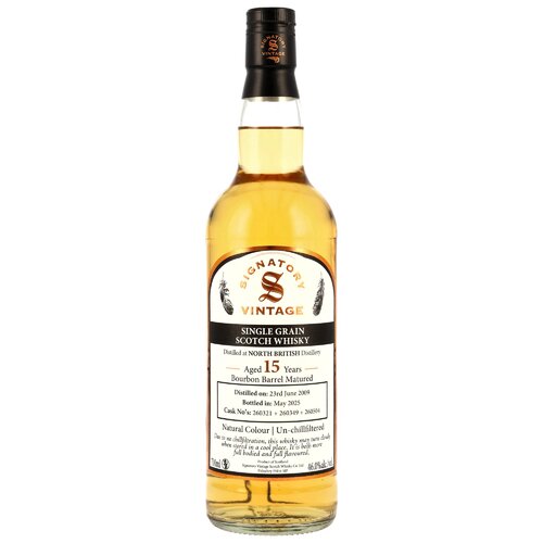 Signatory  North British Single Grain Collection 15 Jahre – Bild 1