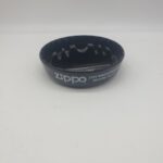 Aschenbecher Zippo rund schwarz 13cm